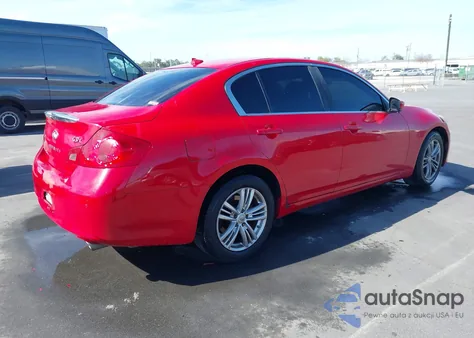 2013 Infiniti G37X z USA, uszkodzony, nr VIN JN1CV6AR9DM352543